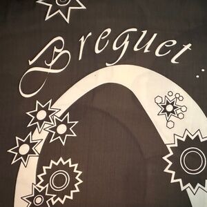 Breguet Reine De Naples 72" Silk Statement Scarf BNWOT
